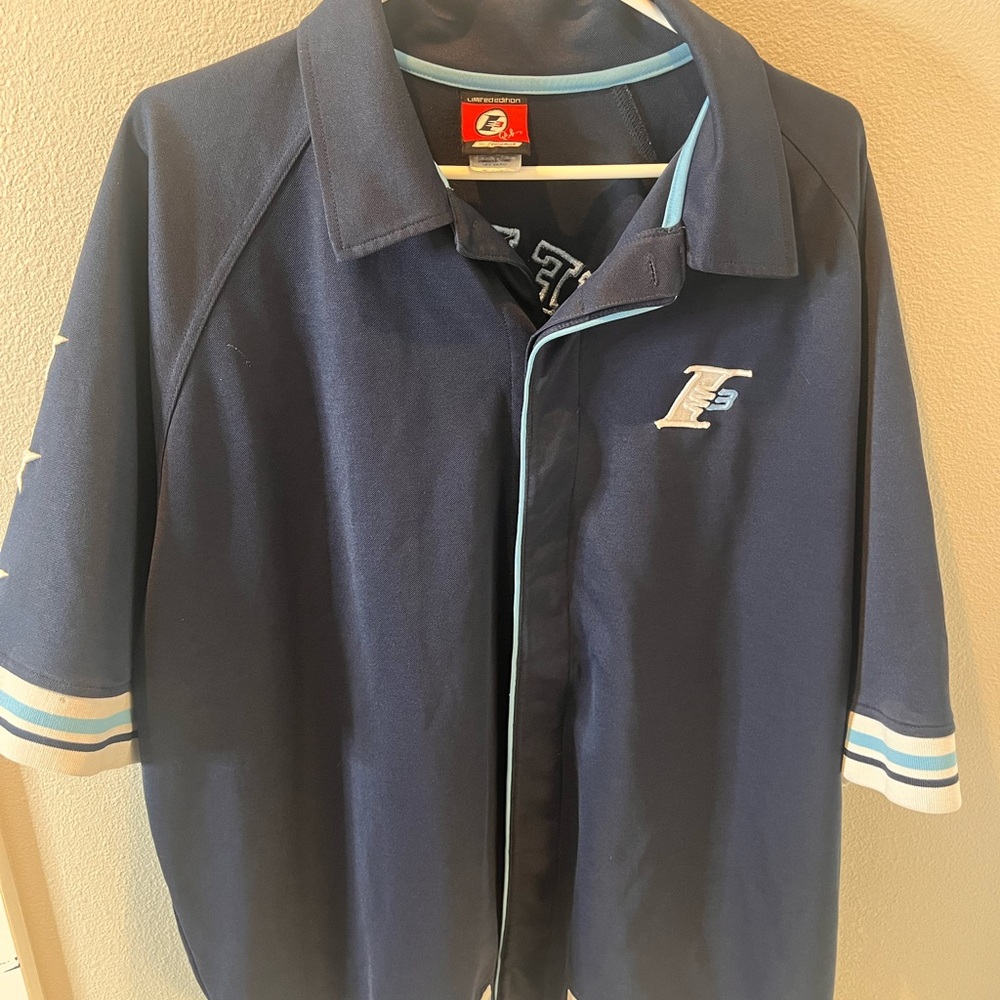 Allen Iverson Reebok Limited Edition Navy Shirt